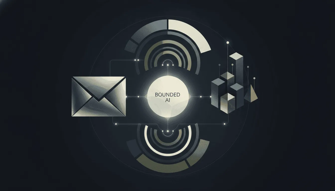 Bounded AI for Personal Productivity: Email, Calendar, Tasks